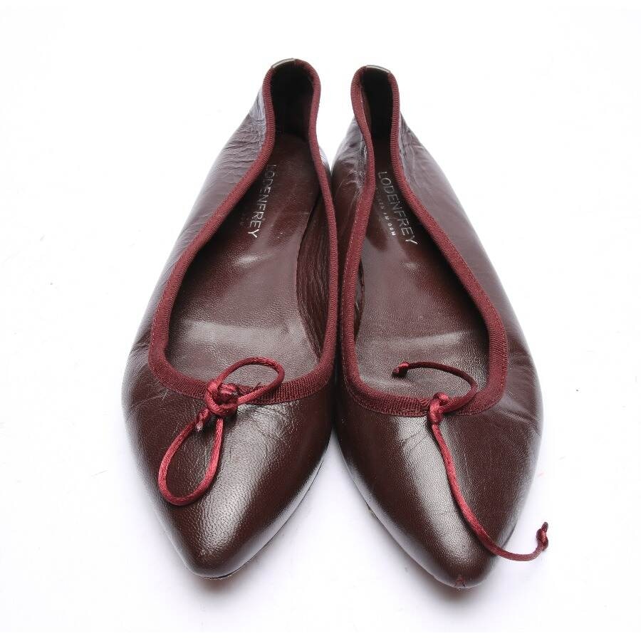 Image 2 of Ballet Flats EUR 39 Bordeaux in color Red | Vite EnVogue