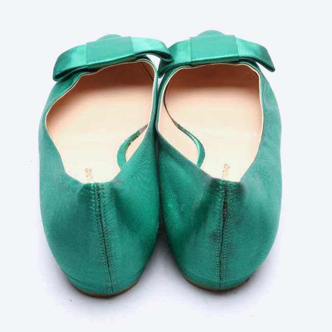 Image 3 of Ballet Flats EUR38 Green in color Green | Vite EnVogue