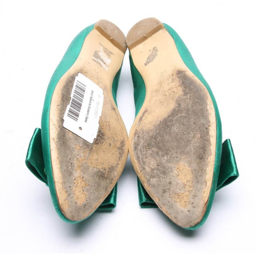 Image 4 of Ballet Flats EUR38 Green in color Green | Vite EnVogue