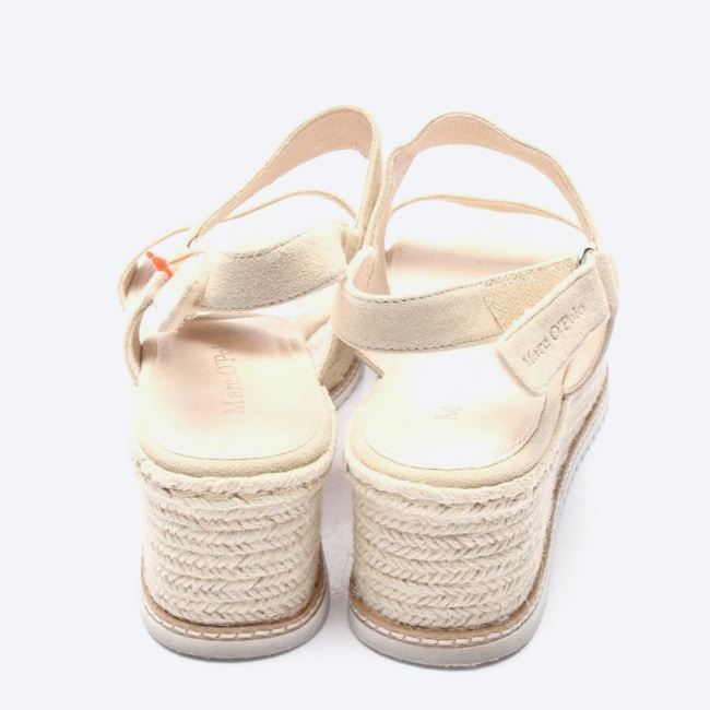 Image 3 of Sandals EUR 41 Beige in color White | Vite EnVogue