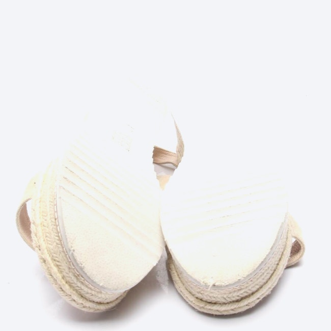 Image 4 of Sandals EUR 41 Beige in color White | Vite EnVogue