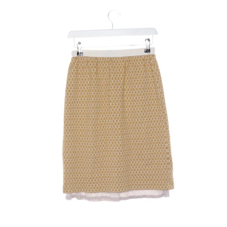 Image 2 of Skirt 36 Pastel Yellow in color Yellow | Vite EnVogue