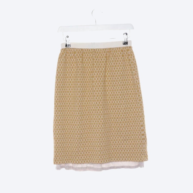 Image 2 of Skirt 36 Pastel Yellow in color Yellow | Vite EnVogue