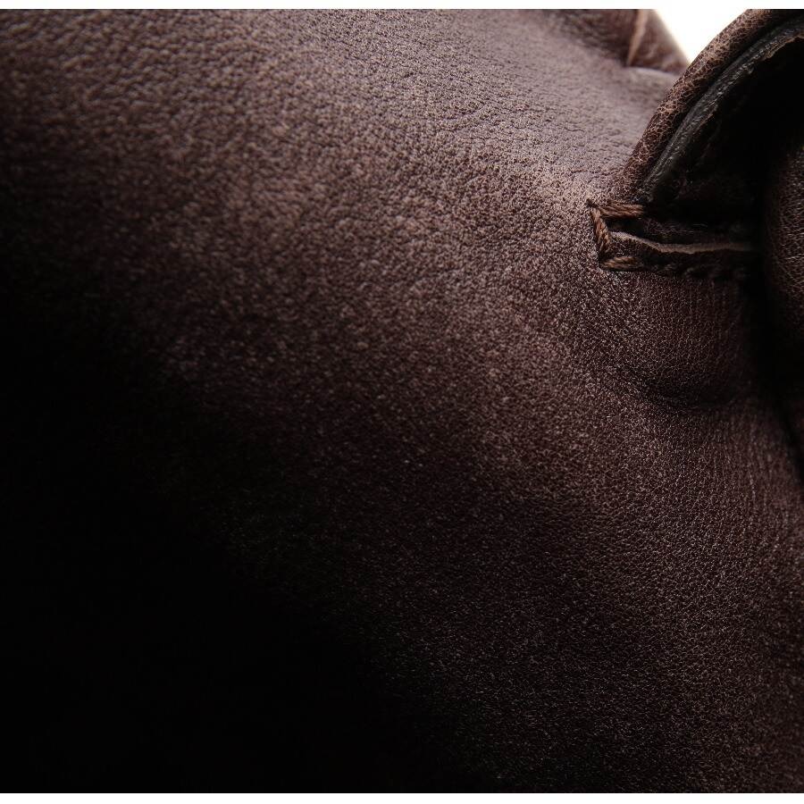 Image 11 of Crossbody Bag Dark Brown in color Brown | Vite EnVogue