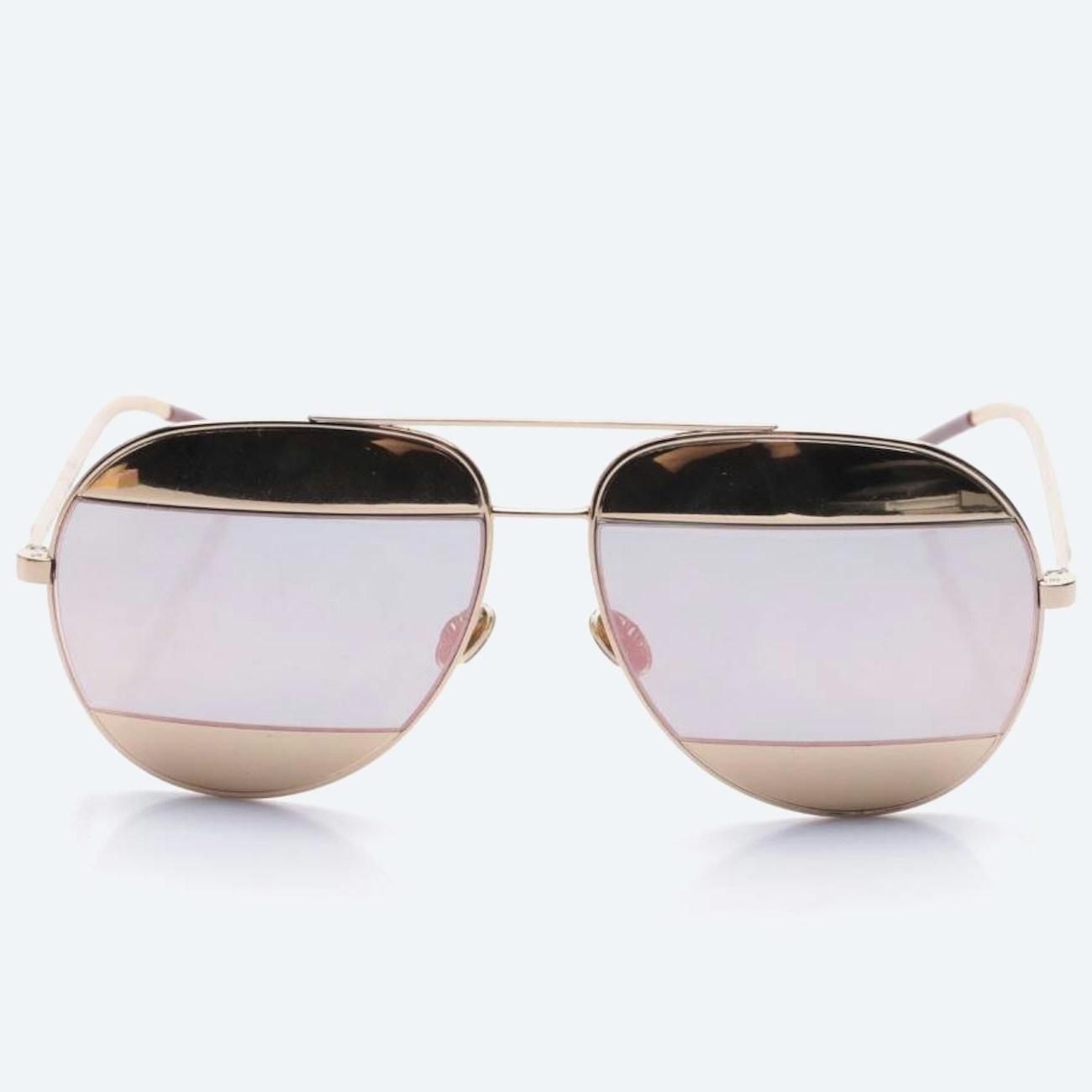 Image 1 of 0000J Sunglasses Gold in color Metallic | Vite EnVogue