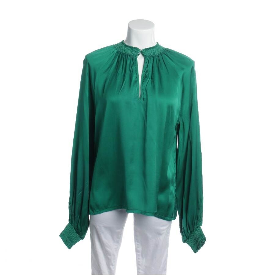 Image 1 of Shirt Blouse L Green in color Green | Vite EnVogue