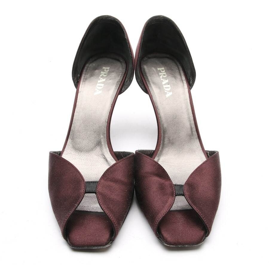 Image 2 of Peep Toes EUR 37.5 Bordeaux in color Red | Vite EnVogue