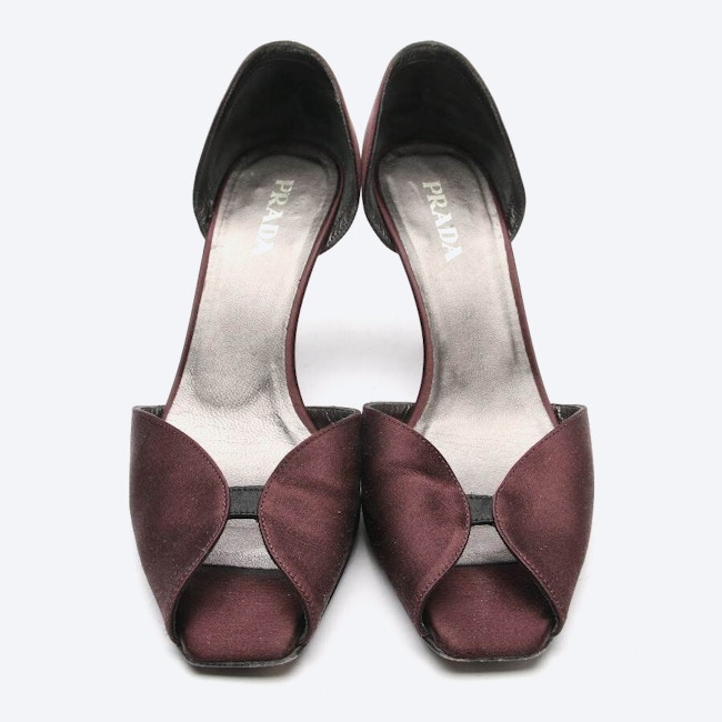 Image 2 of Peep Toes EUR 37.5 Bordeaux in color Red | Vite EnVogue