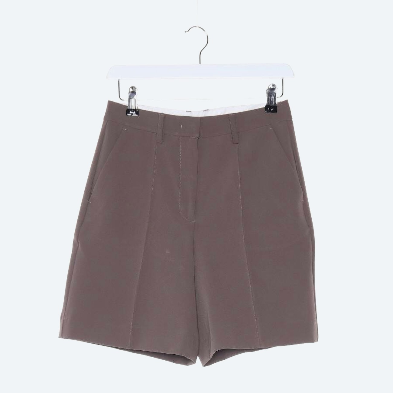 Image 1 of Shorts XS Brown in color Brown | Vite EnVogue