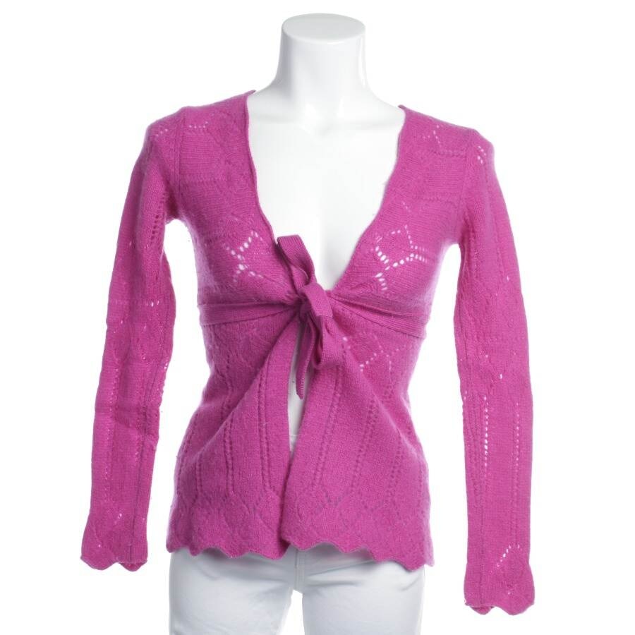 Image 1 of Cashmere Cardigan M Fuchsia in color Pink | Vite EnVogue