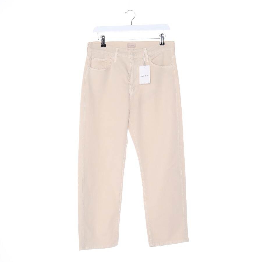 Image 1 of Jeans Straight Fit W28 Beige in color White | Vite EnVogue