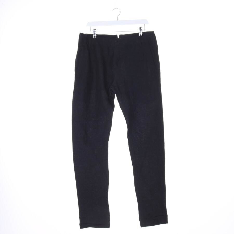 Image 1 of Linen Pants 50 Black in color Black | Vite EnVogue