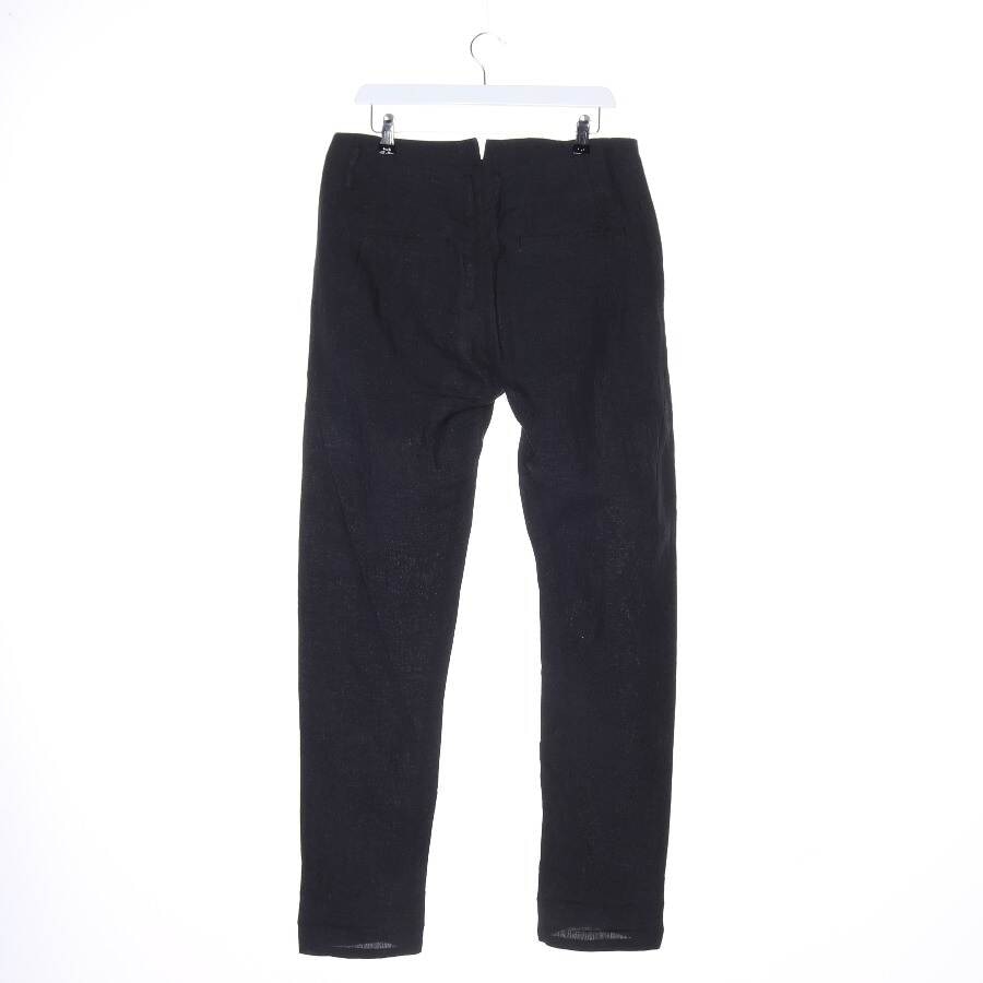 Image 2 of Linen Pants 50 Black in color Black | Vite EnVogue