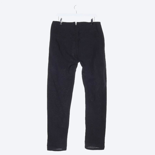 Image 2 of Linen Pants 50 Black in color Black | Vite EnVogue