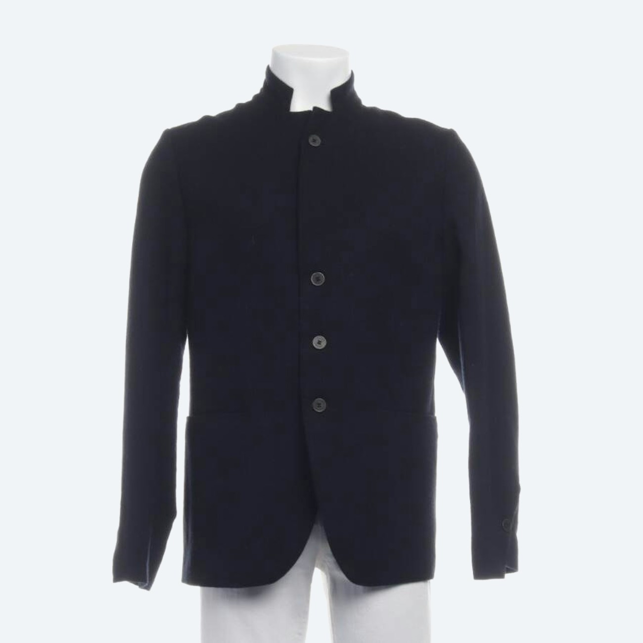 Image 1 of Wool Jacket 48 Navy in color Blue | Vite EnVogue