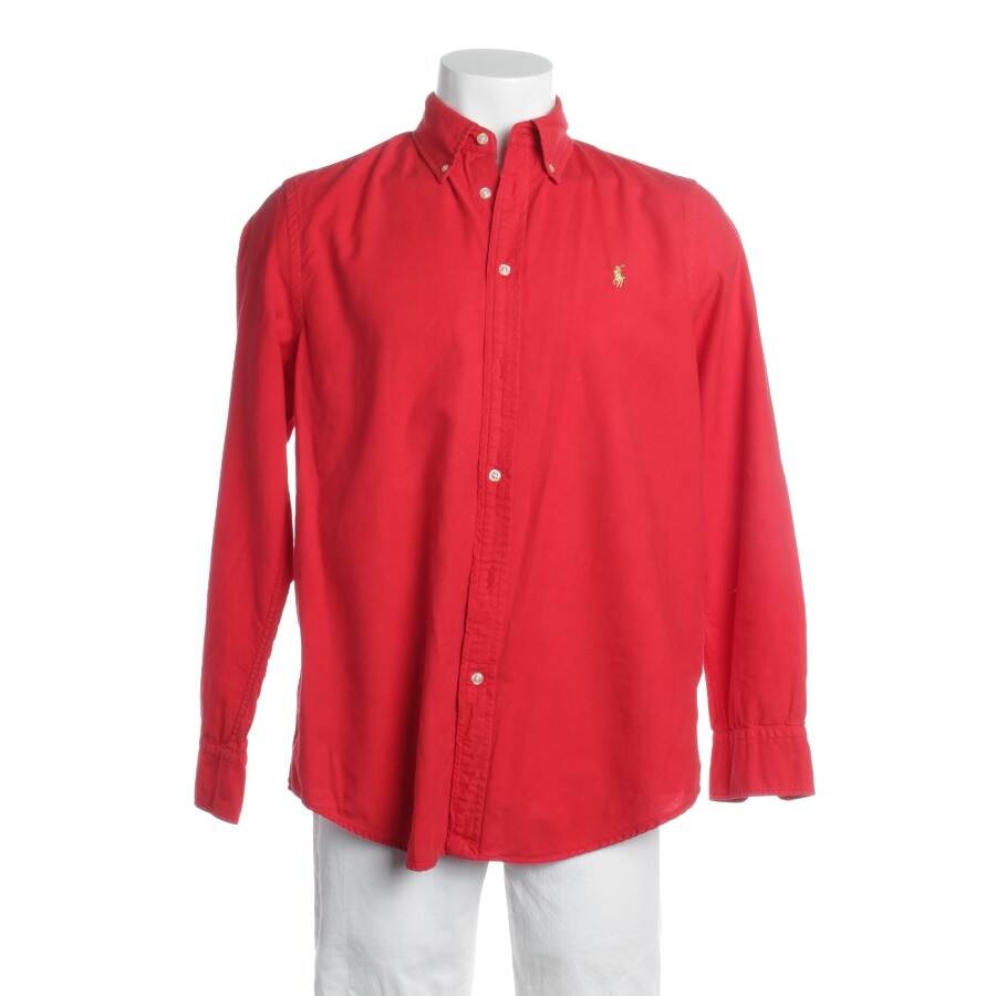 Image 1 of Casual Shirt L Red in color Red | Vite EnVogue