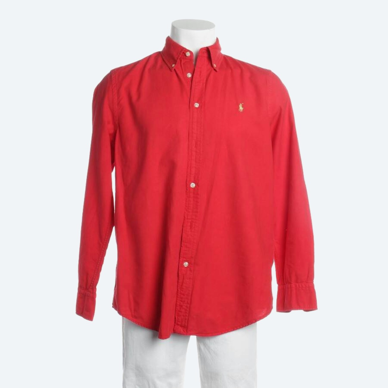 Image 1 of Casual Shirt L Red in color Red | Vite EnVogue
