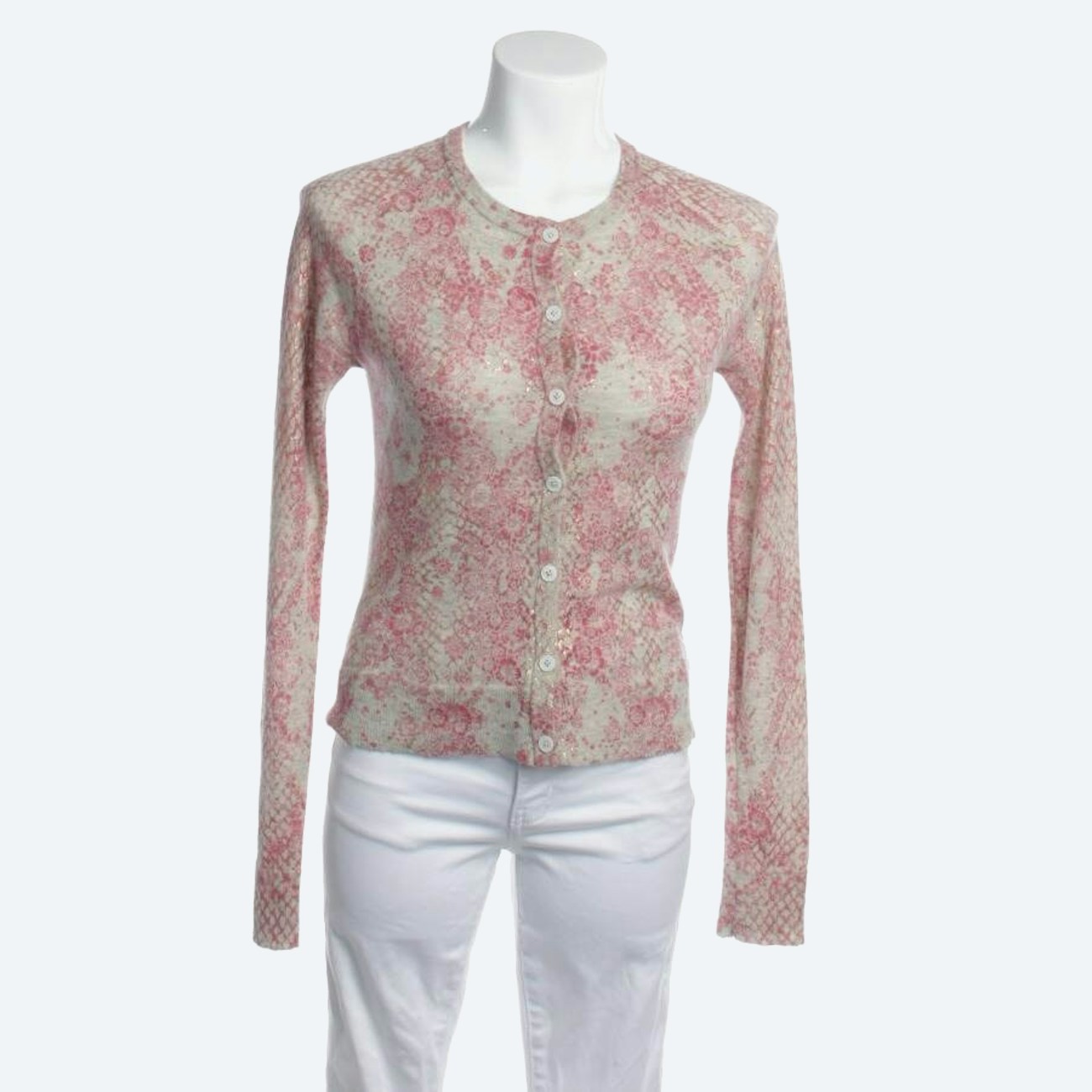 Image 1 of Cashmere Cardigan S Nude in color Pink | Vite EnVogue