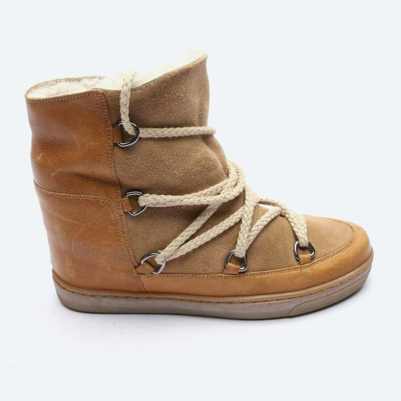 Image 1 of Ankle Boots EUR38 Camel in color Brown | Vite EnVogue