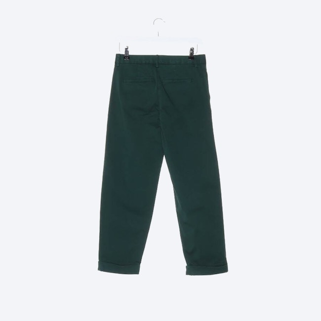 Image 2 of Trousers W24 Green in color Green | Vite EnVogue