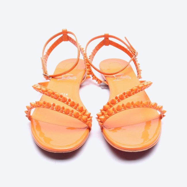 Image 2 of Sandals EUR 39 Dark Orange in color Orange | Vite EnVogue