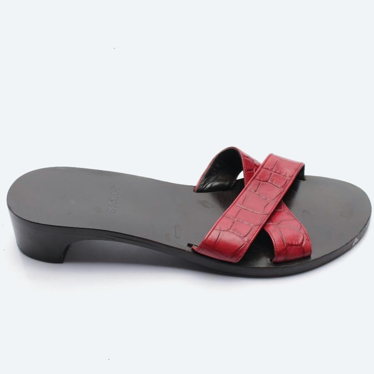 Image 1 of Heeled Sandals EUR 36.5 Dark Brown in color Brown | Vite EnVogue