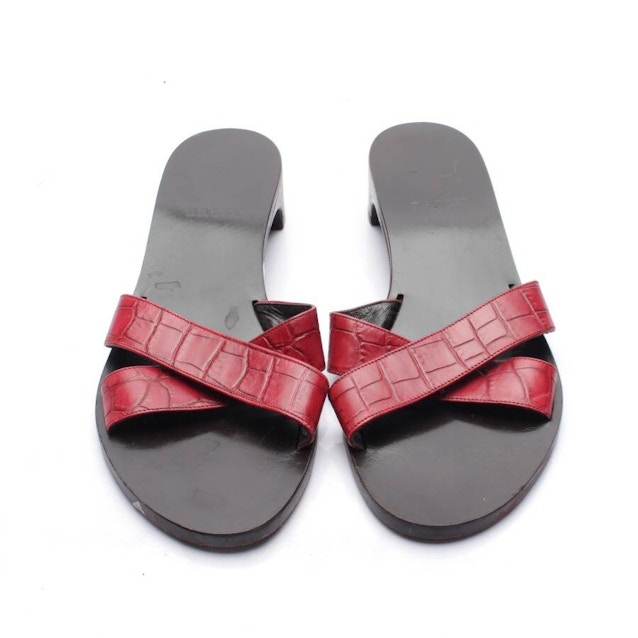 Heeled Sandals EUR 36.5 Dark Brown | Vite EnVogue