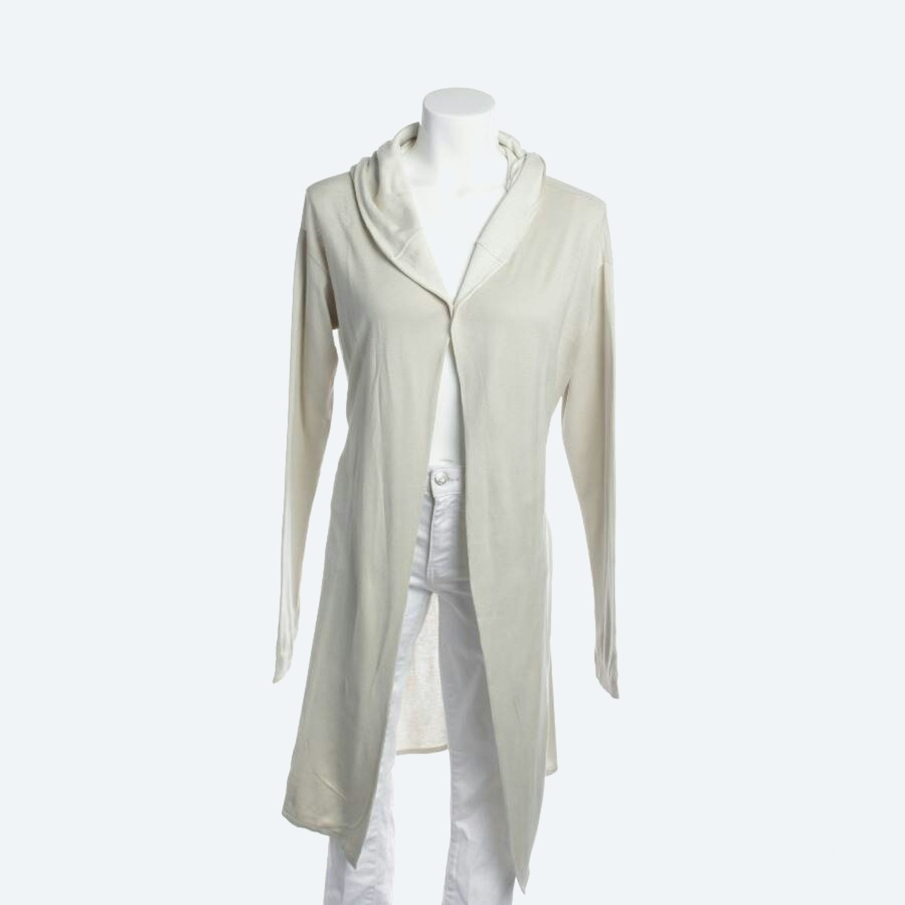 Image 1 of Cardigan XL Beige in color White | Vite EnVogue