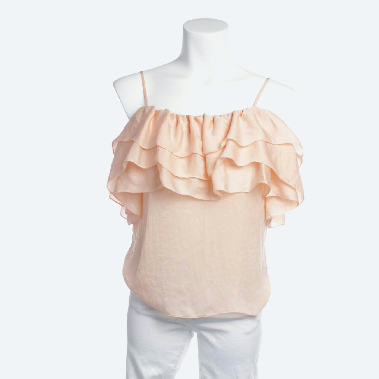 Image 1 of Shirt Blouse 34 Peach in color Orange | Vite EnVogue