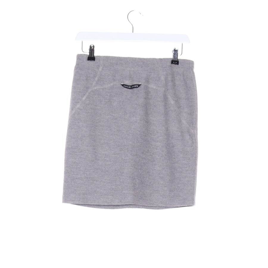 Image 2 of Wool Skirt 38 Light Gray in color Gray | Vite EnVogue