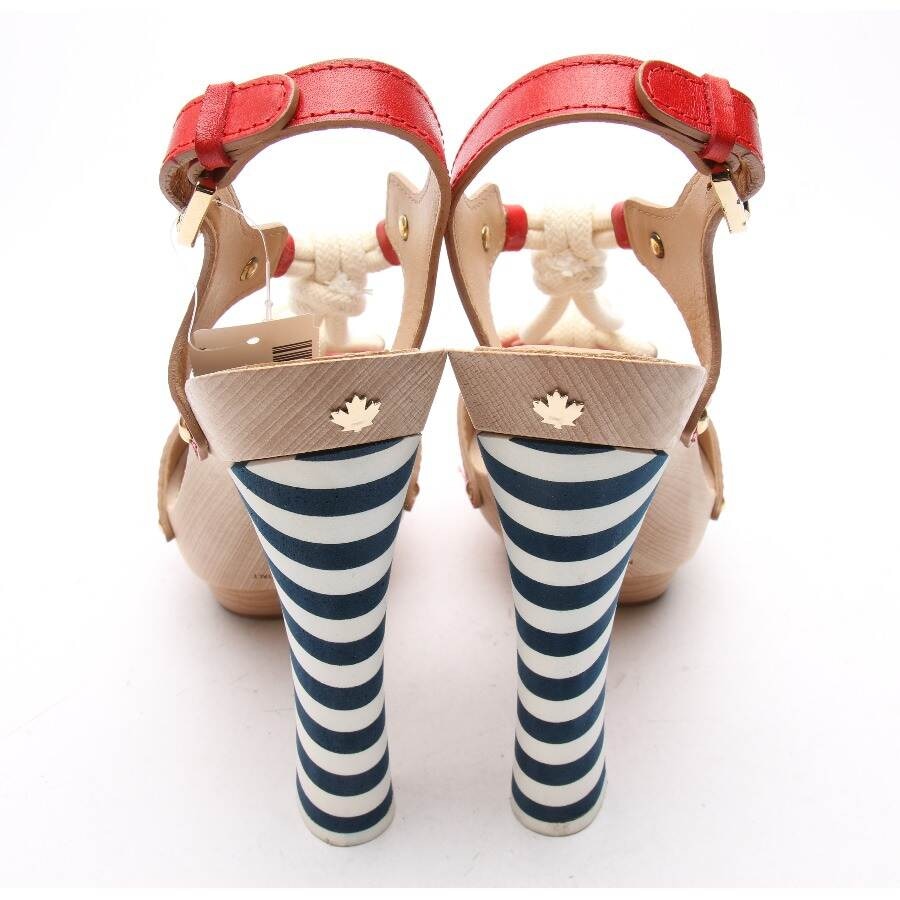 Image 3 of Heeled Sandals EUR 40 Multicolored in color Multicolored | Vite EnVogue
