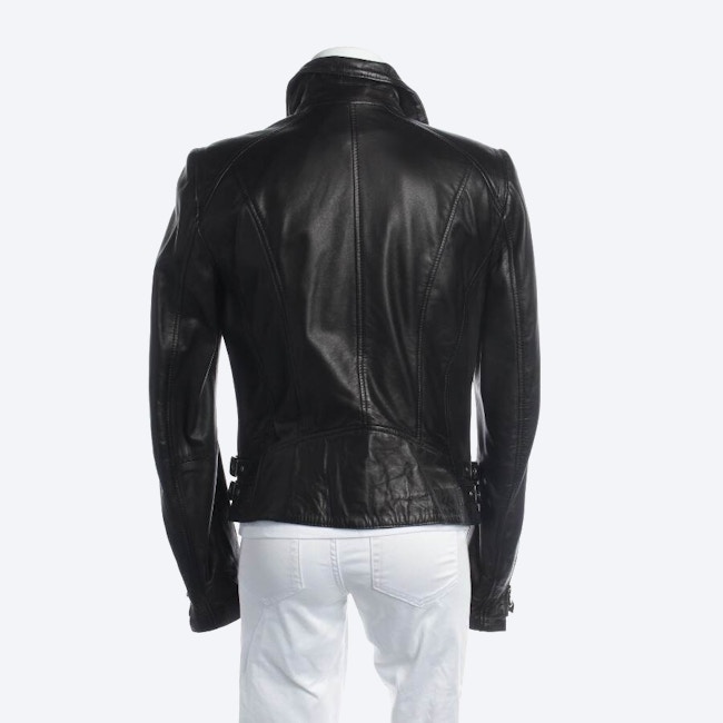 Image 2 of LeatherJacket 40 Black in color Black | Vite EnVogue