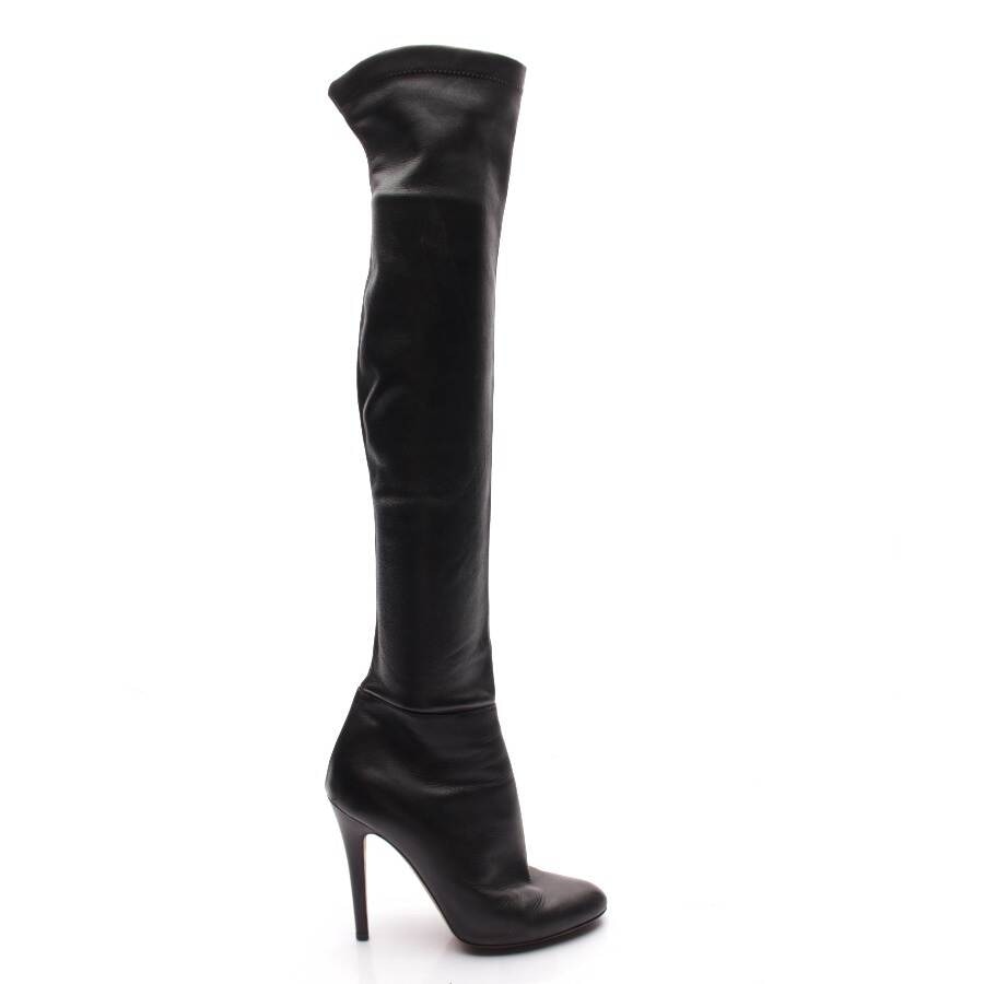Image 1 of Overknee Boots EUR 39 Black in color Black | Vite EnVogue