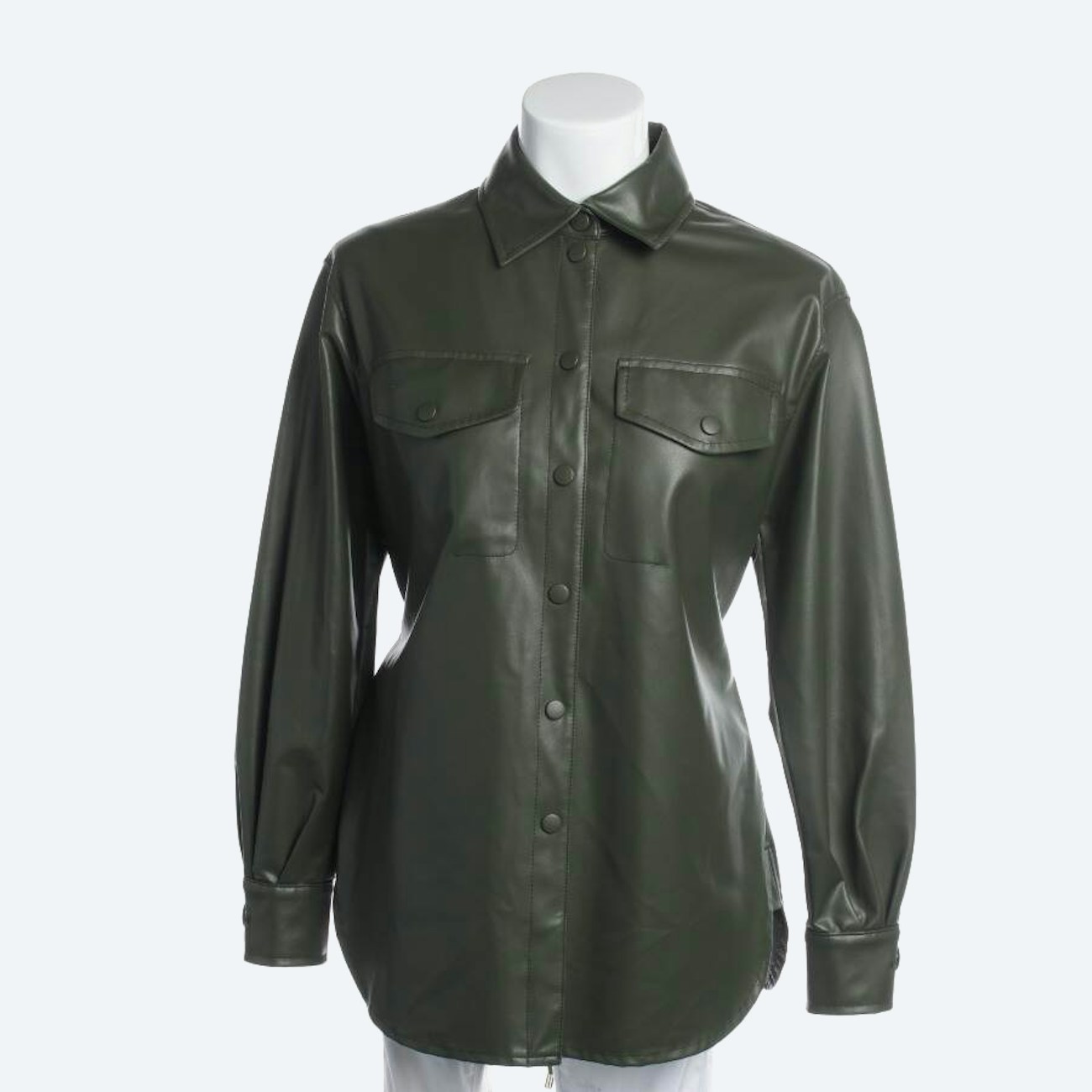 Image 1 of Shirt 34 Green in color Green | Vite EnVogue