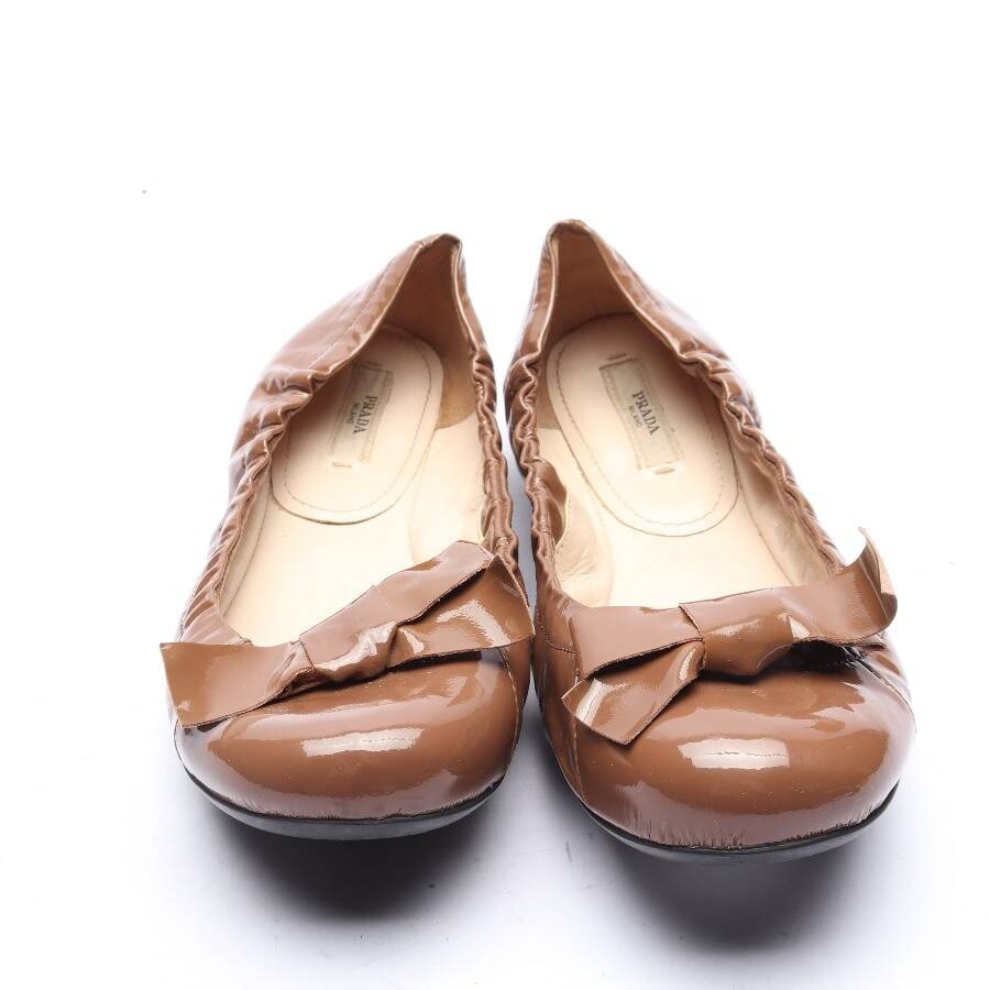 Image 2 of Ballet Flats EUR 37.5 Brown in color Brown | Vite EnVogue