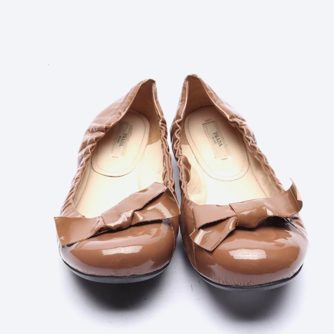 Image 2 of Ballet Flats EUR 37.5 Brown in color Brown | Vite EnVogue