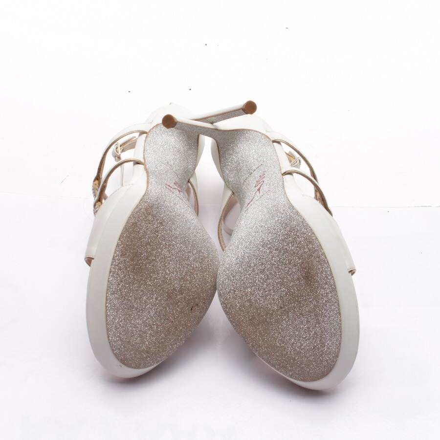 Image 4 of Heeled Sandals EUR38 White in color White | Vite EnVogue