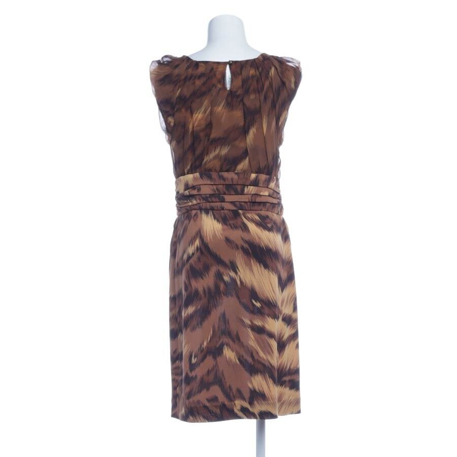 Image 2 of Silk Dress 42 Brown in color Brown | Vite EnVogue