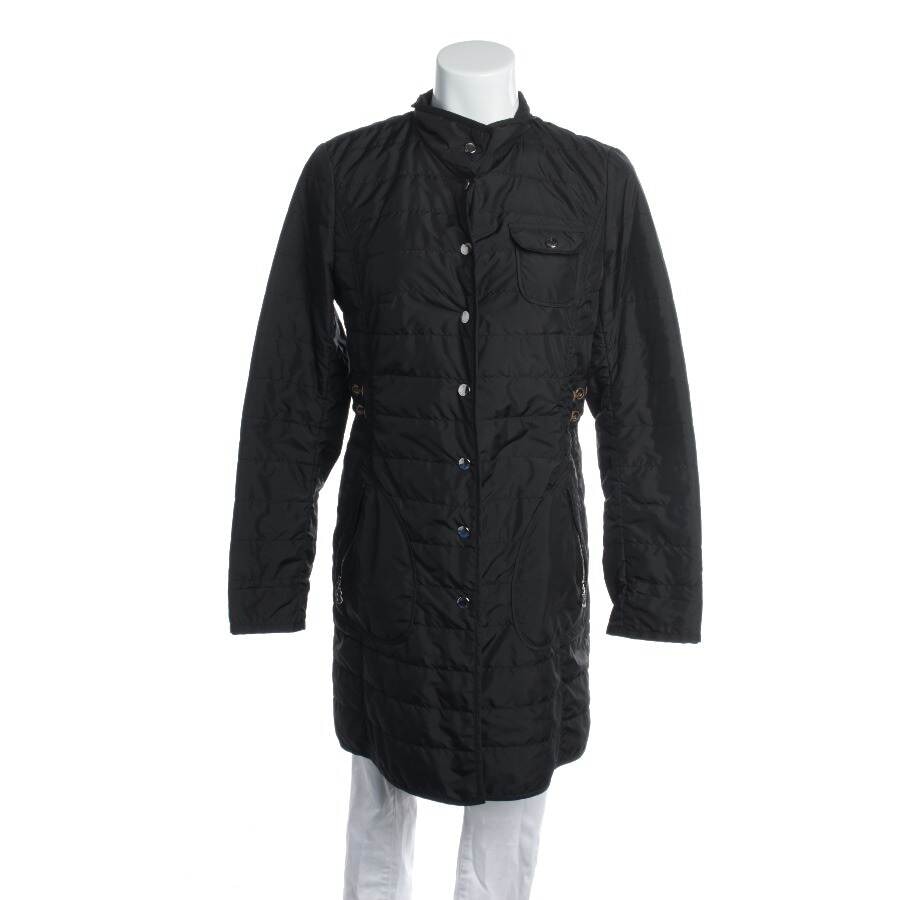Image 1 of Quilted Coat 38 Black in color Black | Vite EnVogue