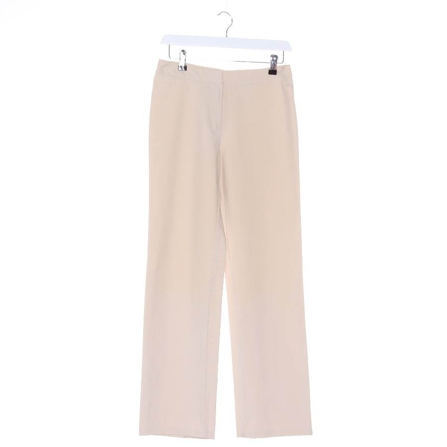 Image 1 of Trousers 38 Beige in color White | Vite EnVogue