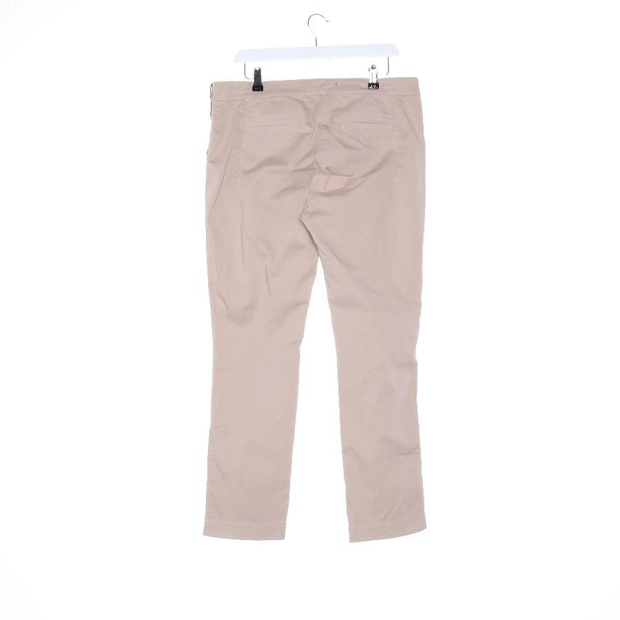Image 2 of Trousers 42 Beige in color White | Vite EnVogue