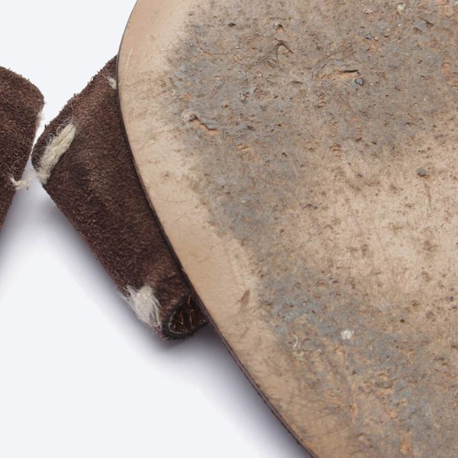 Image 5 of Heeled Sandals EUR 40 Dark Brown in color Brown | Vite EnVogue