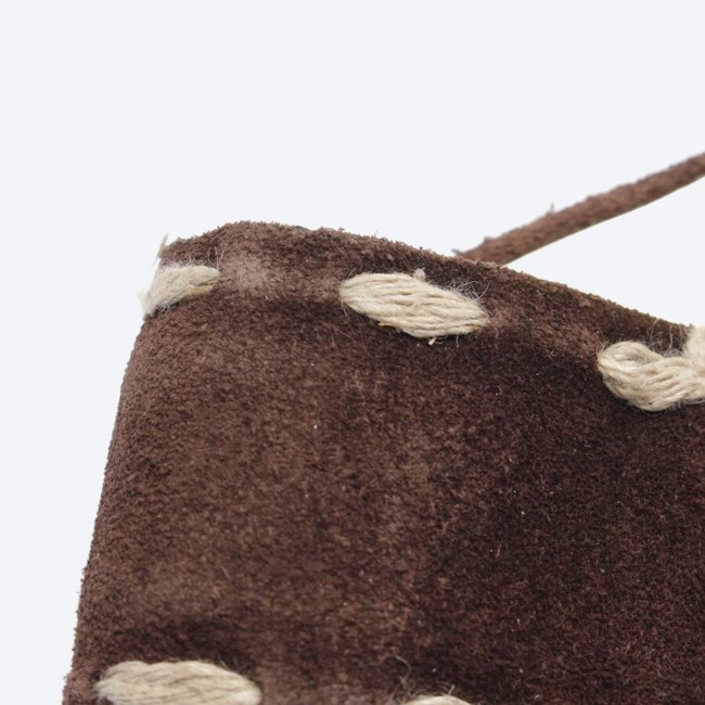 Image 8 of Heeled Sandals EUR 40 Dark Brown in color Brown | Vite EnVogue