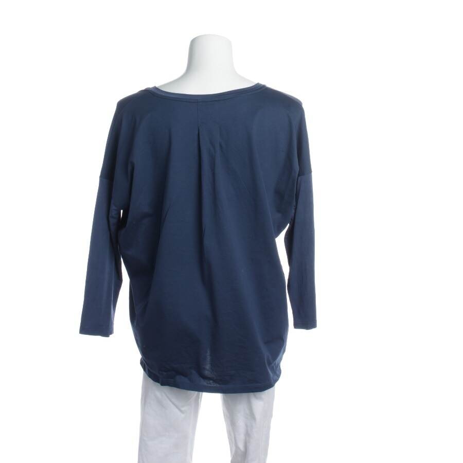 Image 2 of Shirt Blouse M Navy in color Blue | Vite EnVogue
