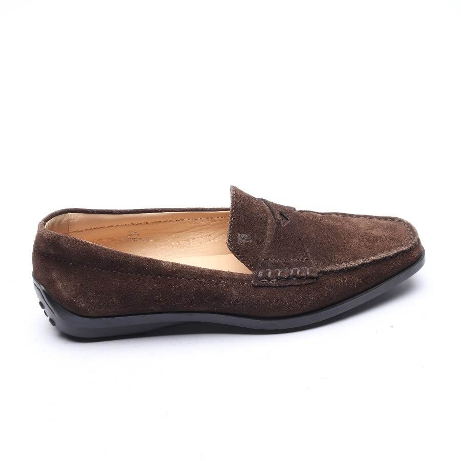 Image 1 of Gommino Loafers EUR 35 Dark Brown in color Brown | Vite EnVogue