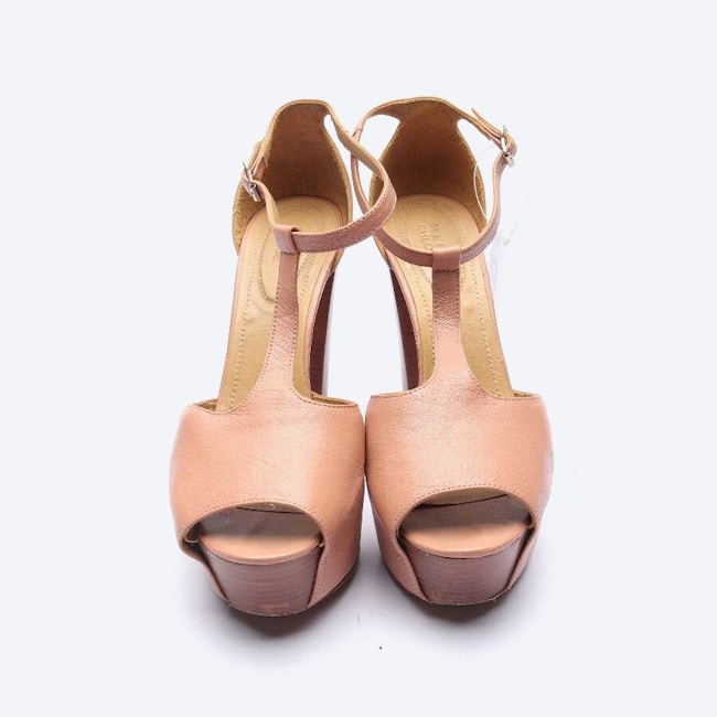 Image 2 of Heeled Sandals EUR 38.5 Light Pink in color Pink | Vite EnVogue