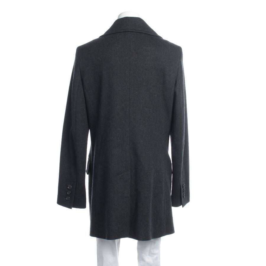 Image 2 of Wool Coat 42 Dark Gray in color Gray | Vite EnVogue