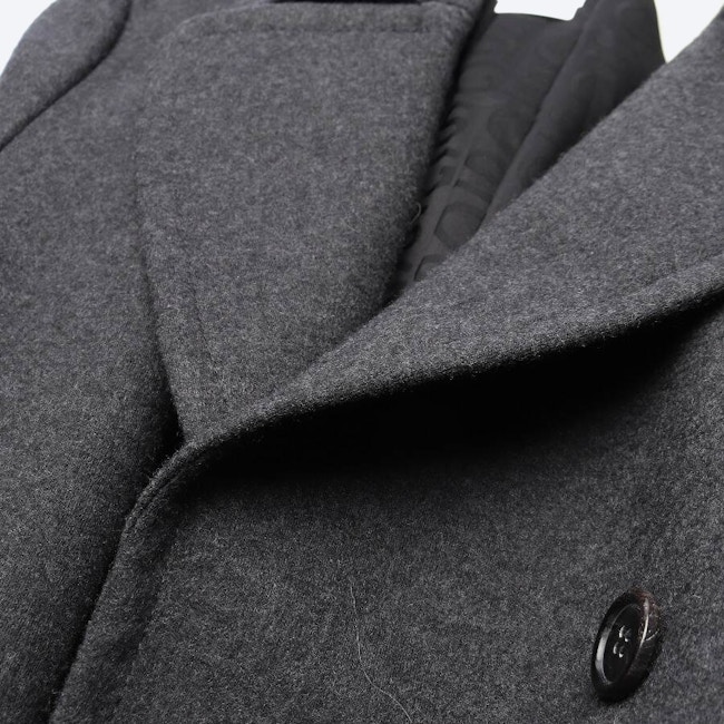 Image 3 of Wool Coat 42 Dark Gray in color Gray | Vite EnVogue