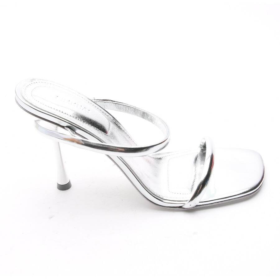 Bild 1 von Sandaletten EUR 40 Silber in Farbe Metallic | Vite EnVogue