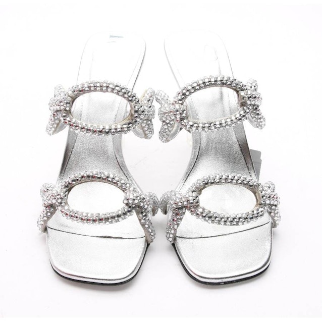 Heeled Sandals EUR 36 Silver | Vite EnVogue